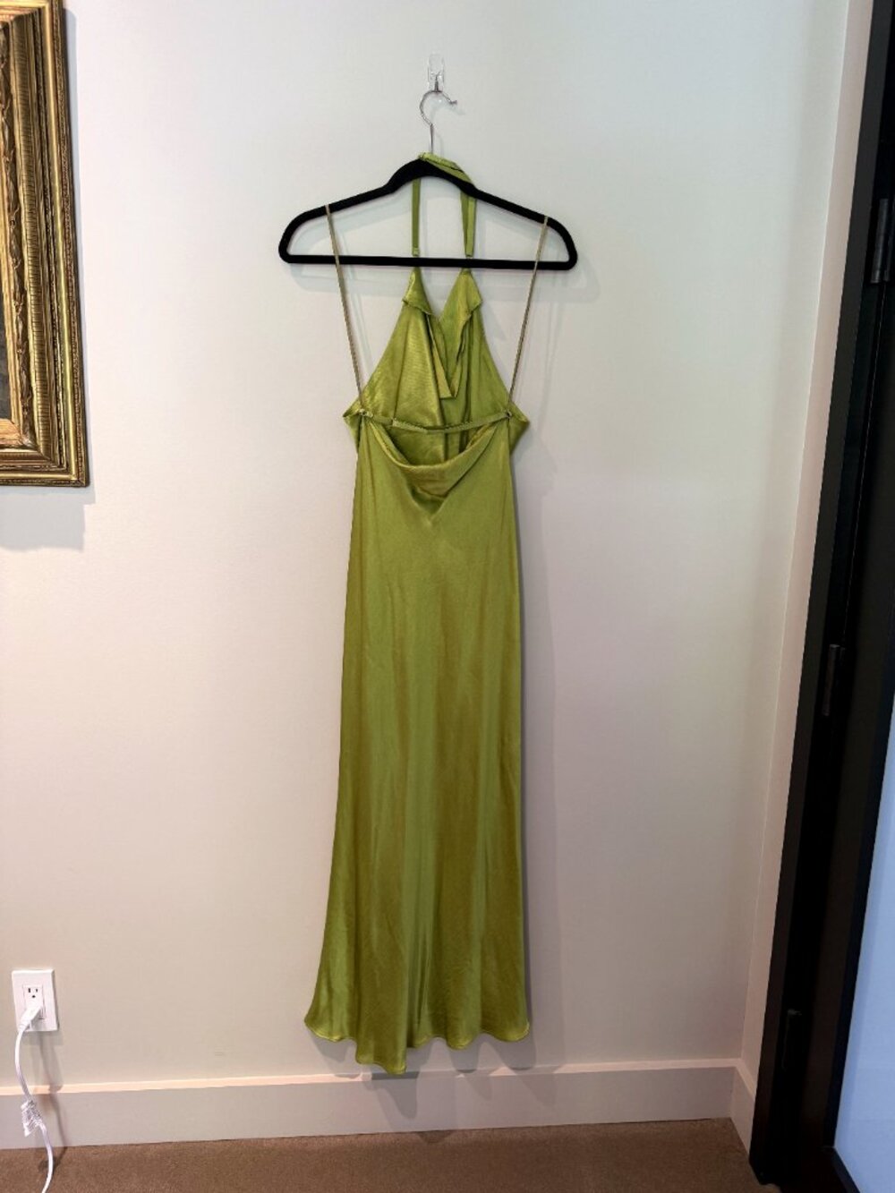 Bec & Bridge Odessa Halter Maxi Dress in Chartreuse Green (NWT) - Picture 8 of 8